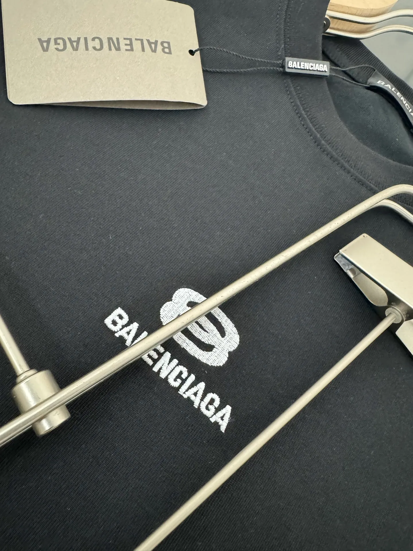 Balenciaga* *280g t logo New Arrival t ， ， Versatile ：White Black Sizes：S M L XL XXL